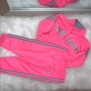 Adidas infant track suit